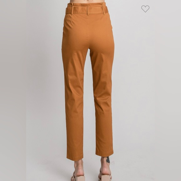 38. High Rise Brown pants (Juniors) - Picture 2 of 2